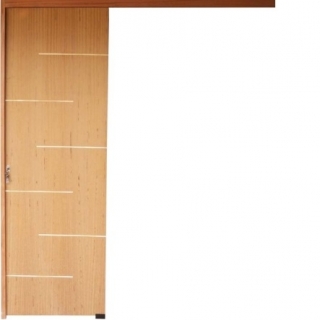 porta madeira de correr frisada cod- 09.02 Areia e Pedra Sorocaba Pisos Sorocaba Porcelanato Sorocaba