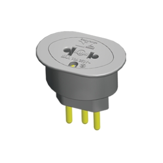 Pino Adaptador 2P + T Universal 10A 250V Branco Ilumini Areia e Pedra Sorocaba Pisos Sorocaba Porcelanato Sorocaba