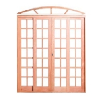 porta de madeira quadric. correr 4 fol. arco cod- 73.30 Areia e Pedra Sorocaba Pisos Sorocaba Porcelanato Sorocaba