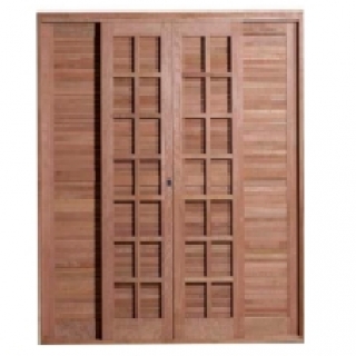 porta de madeira venez. correr 6 fol. cod- 70.30 Revestimento Sorocaba  Material de Construção Sorocaba