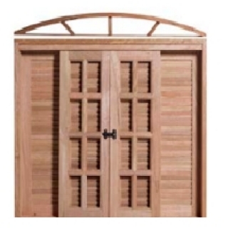 veneziana de madeira arco correr cod- 47.30 Areia e Pedra Sorocaba Gabinetes Sorocaba Porcelanato Sorocaba