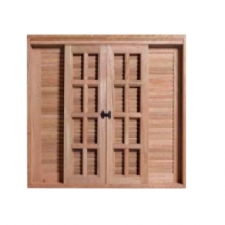 veneziana de madeira correr cod- 46.30 Revestimento Sorocaba Ferramentas Sorocaba