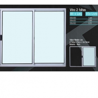 vitro de aluminio 2 folhas Areia e Pedra Sorocaba Pisos Sorocaba Porcelanato Sorocaba